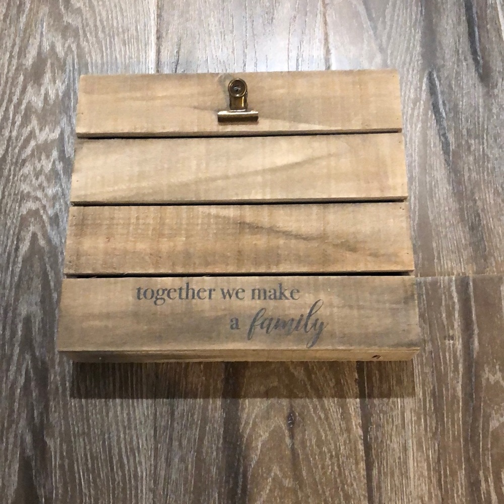 Wooden frame